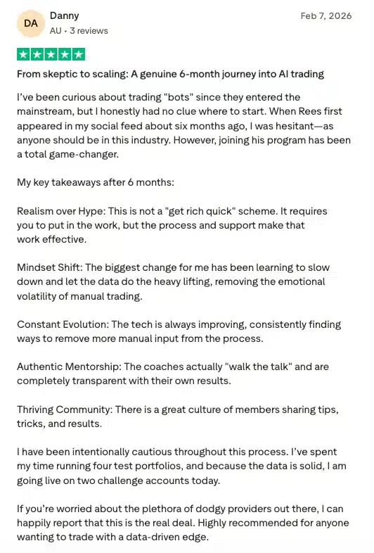 Trustpilot review